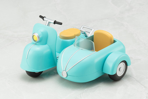 Motorcycle & Sidecar (Mint Blue), Kotobukiya, Accessories, 4934054184736